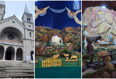 (ВИДЕО, ФОТО) НАЈВЕЋИ ВИТЛЕЈЕМ У ВОЈВОДИНИ БЛИСТА У ФРАЊЕВАЧКОЈ ЦРКВИ У СУБОТИЦИ Импресиван приказ рођења Христовог привлачи посетиоце из целе земље и подсећа на 800 година традиције