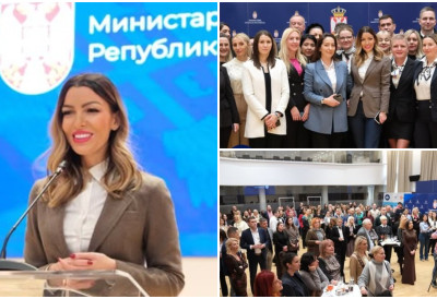 ГОДИНА ПУНА ИЗАЗОВА И ПОКУШАЈА ДА СЕ СРУШИ ДРЖАВА Министарка Месаровић: Захвалност запосленима у Министарству привреде на труду и посвећености ВЕЛИКИ ДОПРИНОС СУ ДАЛИ РАЗВОЈУ ЕКОНОМИЈЕ