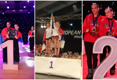 ТАЛЕНТОВАНЕ КАТАРИНА ЖИВКОВИЋ И ЕЛЕНА ЗОРНИЈА НА СЦЕНИ ЏЕЗ БАЛЕТА ЧИТАВУ ДЕЦЕНИЈУ Вишеструке државне шампионке светских размера