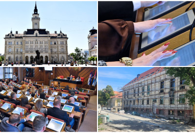 БУЏЕТ ЗА НАРЕДНУ ГОДИНУ ПРЕД ОДБОРНИЦИМА СКУПШТИНЕ ГРАДА НОВОГ САДА Четвртина градске касе за капитална улагања ЕВО НА ШТА ЋЕ СВЕ НОВАЦ БИТИ ПОТРОШЕН