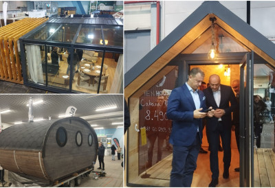 (ФОТО) У НОВОСАДСКОМ МАСТЕР ЦЕНТРУ Отворен Сајам монтажних и модуларних објеката и кампера