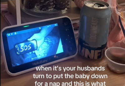 (ВИДЕО) ТАТА УСПАВЉИВАО БЕБУ, А ПОСТАО ХИТ Урнебесна порука супрузи насмејала интернет