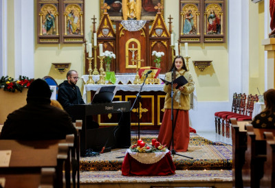 СВЕЧАНО У СУБОТИЧКОЈ ЦРКВИ УЗНЕСЕЊА СВЕТОГ КРИЖА У ОРГАНИЗАЦИЈИ БУЊЕВАЦА Божићна радост кроз музику и реч