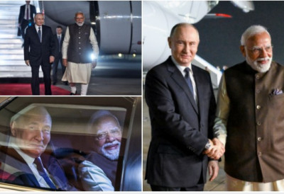 „Историјска и најзначајнија посета у 21. веку за Њу Делхи“ ПУТИН И МОДИ ОДРЖАЛИ НЕФОРМАЛНИ САСТАНАК У РЕЗИДЕНЦИЈИ ИНДИЈСКОГ ПРЕМИЈЕРА Руски председник добио и ПОКЛОН