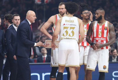 „Честитао сам играчима после меча“ ОБРАДОВИЋ НАКОН ПОРАЗА ОД ПАРТИЗАНА: Мислим да смо добро играли, пали смо у последњој четвртини