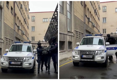 (ВИДЕО) УХАПШЕН ПИРОМАН Запалио угоститељски објекат у Београду