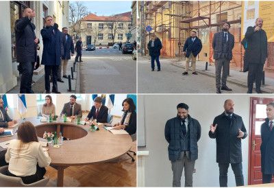 „ДОГОДИНЕ ЈОШ 100 МИЛИОНА ДИНАРА ЗА ОБНОВУ БАШТИНЕ И РАЗВОЈ ВАРОШИ” Министар Селаковић посетио Сремске Карловце