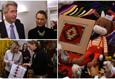 (ФОТО) Божићни базар Етно мреже у Амбасади Велике Британије ЕКОНОМСКО ОСНАЖИВАЊЕ ЖЕНА КРОЗ ОЧУВАЊЕ ТРАДИЦИЈЕ