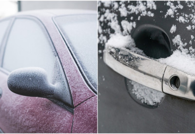 ЈУТАРЊА МУКА С АУТОМОБИЛОМ? Нека вам, на минусима, буду при руци старе чарапе и лепљива трака