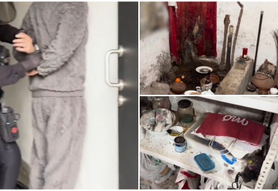 (ВИДЕО) РАЗБИЈЕНА СЕКТА КОЈА ЈЕ ЖРТВОВАЛА ЖИВОТИЊЕ И ДРОГИРАЛА ВЕРНИКЕ Језиви детаљи ритуала на Канарима