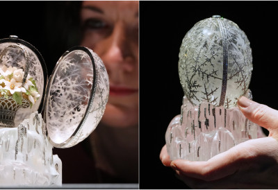 (ФОТО, ВИДЕО) ИСТОРИЈСКА АУКЦИЈА У ЛОНДОНУ Ретко Фабержеово јaje достигло рекордну суму „ЗИМСКО ЈАЈЕ“ РУСКЕ ЦАРСКЕ ПОРОДИЦЕ ПРОДАТО ЗА 23 МИЛИОНА ФУНТИ