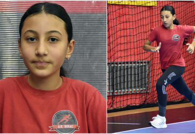 МИЛИЦА КИШ (12) РОЂЕНИ ТАЛЕНАТ ЗА АТЛЕТИКУ Узор јој је Ивана Шпановић, а сан да постане најбоља на свету