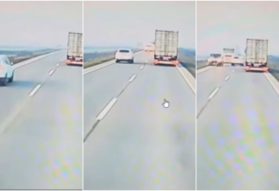 (ВИДЕО) ХОРОР НА ПУТУ ЗРЕЊАНИН–НОВИ САД Претицао, па за длаку избегао директан судар УСПОРИТЕ, ДОСТА ЈЕ ТРАГЕДИЈА