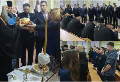 ПАТРИЈАРХ ПОРФИРИЈЕ ПРИСУСТВОВАО СЛАВИ И ПОРУЧИО СТУДЕНТИМА ЕДУКОНСА „Када врлина управља знањем, нема посртања”