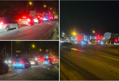 НАОРУЖАЈТЕ СЕ СТРПЉЕЊЕМ ако крећете ка сремској страни! САОБРАЋАЈНЕ ГУЖВЕ КА ЖЕЛЕЗНИЧКОЈ СТАНИЦИ У ПЕТРОВАРАДИНУ „Чеп“ је од пијаце