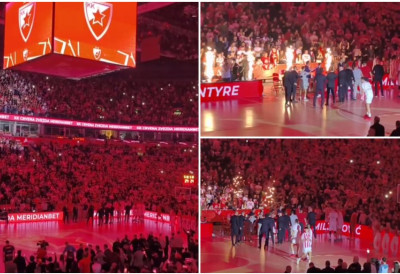 (ВИДЕО) Спремите се за спектакл! ЗВЕЗДА ВЕЧЕРАС ЈУРИ НОВУ ПОБЕДУ, У АРЕНУ СТИЖЕ БАРСЕЛОНА!