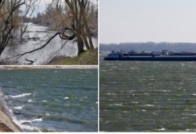 ВИЉУШКЕ БАГЕРА ЧИСТЕ ДНО ДУНАВСКОГ РУКАВЦА, ОБНАВЉА СЕ ОБАЛОУТВРДА Србијаводе у акцији