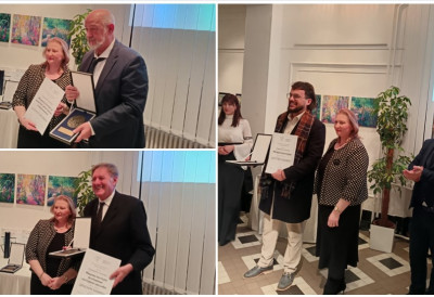 УРУЧЕНЕ ГОДИШЊЕ НАГРАДЕ КЦВ „МИЛОШ ЦРЊАНСКИ”: Медаља за животно дело песнику Благоју Баковићу