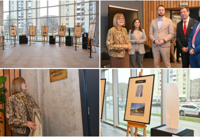 ПРЕДСТАВЉЕНО ПОБЕДНИЧКО РЕШЕЊЕ ЗА СПОМЕНИК МИЛЕВИ МАРИЋ АЈНШТАЈН и откривена табла са њеним именом на амфитеатру у НТП-у