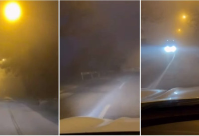 (ВИДЕО) НОВОСАЂАНИ, ПАЖЉИВО ЗА ВОЛАНОМ Магла се спустила на град, на Каменичком путу и у Рибњаку НЕ ВИДИ СЕ ПРСТ ПРЕД ОКОМ