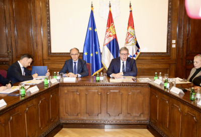 ЗАВРШЕН САСТАНАК ВУЧИЋА СА ТИМОМ ЗА ЕНЕРГЕТСКУ СТАБИЛНОСТ Очекује се обраћање председника