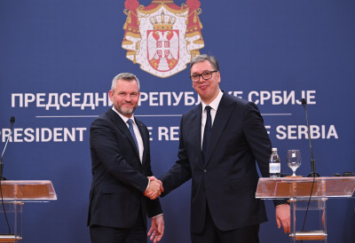 ВУЧИЋ НА ВЕЧЕРИ С ПЕЛЕГРИНИЈЕМ: Ова посета додатно допринеси јачању односа Србије и Словачке (ФОТО)