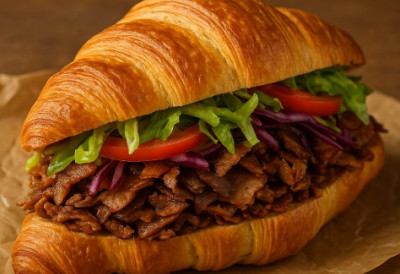 ДА ЛИ БИСТЕ ОВО ПОЈЕЛИ Кроасан пуњен донер кебабом постао виралан хит ОДВРАТНО ИЛИ РЕВОЛУЦИОНАРНО?