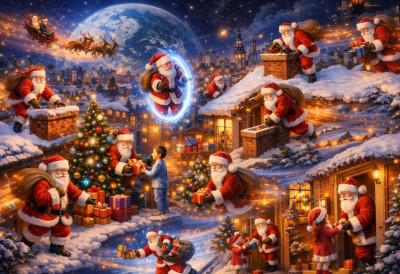 ИПАК НАС НИСУ ЛАГАЛИ! Деда Мраз заиста може да стигне до свих малишана у року 24 сата КВАНТНА ФИЗИКА СВЕ ЛЕПО ДОКАЗУЈЕ, ЕВО И КАКО