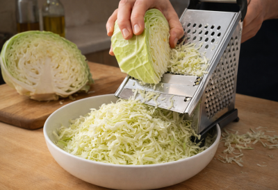 ОВАЈ ТРИК ДОНЕЋЕ ВАМ ПЕРФЕКТНО ИСЕЧЕН КУПУС ЗА САЛАТУ Користе га мајстори кухиње, а сада га и ви можете применити