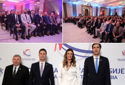 (ФОТО) НОВОГОДИШЊИ КОКТЕЛ ОСС: Награђени Ана Михајловић, Никола Брборић, Ратко Павличевић и Алекса Брђовић