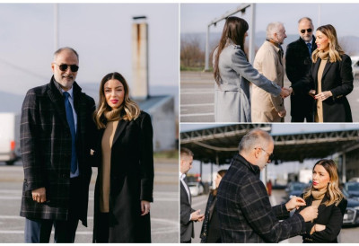 МИНИСТАРКА МЕСАРОВИЋ ЗАПОЧЕЛА ЗВАНИЧНУ ПОСЕТУ СЕВЕРНОЈ МАКЕДОНИЈИ Отвориће бизнис форум у Скопљу! Ево које важне поруке је послала: Разговараћемо о пројектима и како да пласирамо српске производе