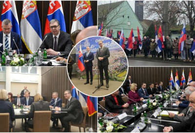 (ВИДЕО) ПРЕДСЕДНИЦИ СРБИЈЕ И СЛОВАЧКЕ У БАЧКОМ ПЕТРОВЦУ Вучић: „Србија ће градити Словачку кућу у Новом Саду и помоћи мештанима у словачким срединама“