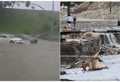 (ВИДЕО) РАЗОРНА ОЛУЈА УНИШТИЛА ПОЛА КАЛИФОРНИЈЕ Погинуло најмање троје људи у невремену, 100.000 домаћинстава остало без струје!