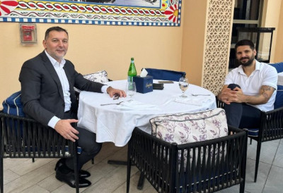 Бранко Радујко посетио у Дохи Александра Митровића