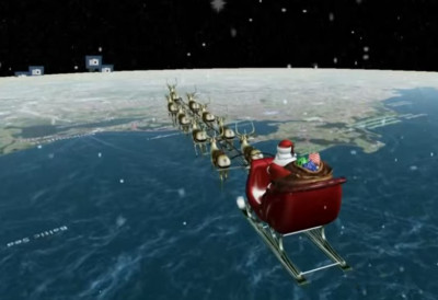 ДЕДА МРАЗ ПРЕЛЕТЕО СРБИЈУ Амерички сателити "снимили" саонице које вуку летећи ирваси изнад наше земље ЊЕГОВ ЛЕТ МОЖЕТЕ УЖИВО ПРАТИТИ ОВДЕ