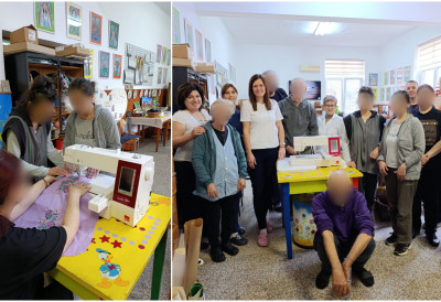 ПОДРШКА ФОНДАЦИЈЕ ПРИНЦЕЗЕ КАТАРИНЕ КАРАЂОРЂЕВИЋ И „ЛАЈФЛАЈН ЧИКАГО” Донација машине за вез Специјалној болници за психијатријске болести „Ковин”