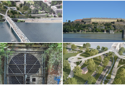 СА БАЧКЕ НА СРЕМСКУ СТРАНУ ПРЕКО МОСТА ДУЖИНЕ 450 МЕТАРА! Изградња пешачко-бициклистичког моста креће ускоро! Имаће стаклене ограде и стазе од тартана