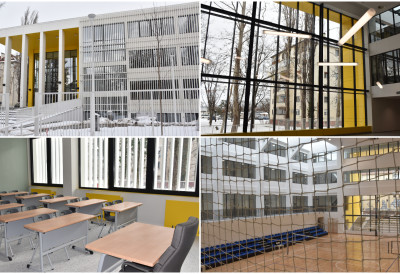 ЕКИПА „ДНЕВНИКА” У НОВОЈ ЗГРАДИ ОШ „МИЛОШ ЦРЊАНСКИ” У НОВОМ САДУ Простире се на 13.000 квадрата, а од овог датума би 1.600 ђака на Сателиту могло да седне у клупе