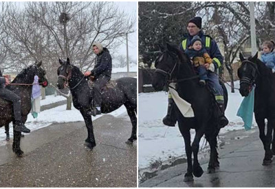 НА БОЖИЋ КРОЗ ЕЛЕМИР НА КОЊИМА Некад снага на имању, данас чиста љубав