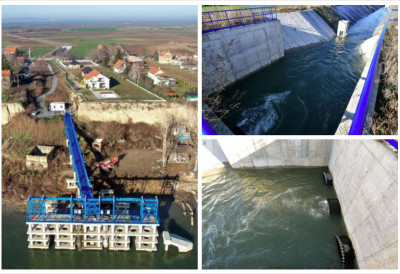 УГРАЂЕНЕ 3 ПУМПЕ ЗА НАВОДЊАВАЊЕ 12.000 ХЕКТАРА Новоизграђена црпна станица и потисни цевовод у Старим Бановцима завршили пробни рад