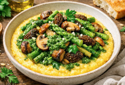 ЛАГАНИ ГУРМАНСКИ УЖИТАК Кремаста палента са поврћем