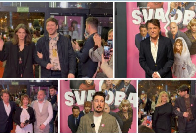 (ФОТО, ВИДЕО) ФИЛМ КОЈИ ЈЕ УЈЕДИНИО ЦЕО РЕГИОН СТИГАО И У НОВИ САД! “Свадба” вечерас Арени Синеплекс у чак седам распродатих сала, ЦРВЕНИМ ТЕПИХОМ прошетале глумачке легенде из Србије и Хрватске