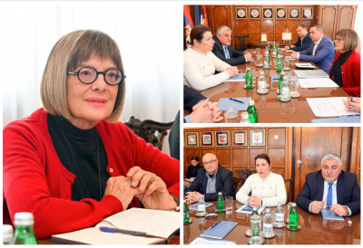 МАЈА ГОЈКОВИЋ СА ПРЕДСТАВНИЦИМА БУЊЕВАЧКЕ НАЦИОНАЛНЕ МАЊИНЕ Настављена подршка на изградњи „Буњевачке куће“