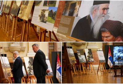 "ЈАСЕНОВАЦ - ТРАЈНА ОПОМЕНА" Изложба о геноциду над Србима у НДХ отворена у Скупштини Србије