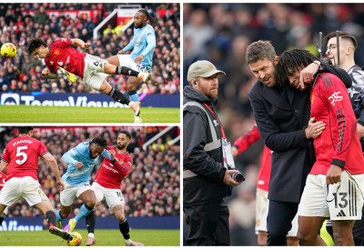 МАНЧЕСТЕР ЈЕ ЦРВЕНЕ БОЈЕ: Карик дебитовао победом на клупи Јунајтеда у дербију са Ситијем