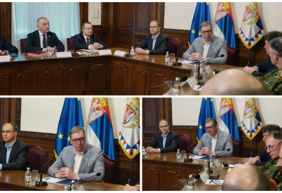 ОДРЖАНА ВАЖНА СЕДНИЦА У ПРЕДСЕДНИШТВУ: Председник Вучић председавао Саветом за националну безбедност, најављено обраћање јавности