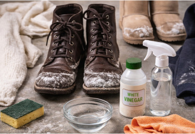 ЕВО КАКО ДА УКЛОНИТЕ ТРАГОВЕ СОЛИ СА ОБУЋЕ И ОДЕЋЕ Ову грешку многи праве