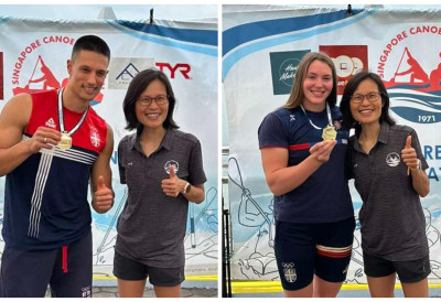 СРПСКИ КАЈАКАШИ ПОКОРИЛИ СИНГАПУР: Дуња Станојев и Анђело Џомбета победници маратона