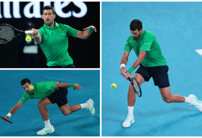 (ФОТО, ВИДЕО) НОВАК КРЕНУО ПО 25. ГРЕНД СЛЕМ: Рутински до 100. победе у Мелбурну