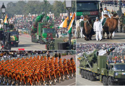 (ВИДЕО) ПАРАДА МОЋИ, ТРАДИЦИЈЕ И ТЕХНОЛОГИЈЕ Индијска војна машинерија одувала облаке над Њу Делхијем!